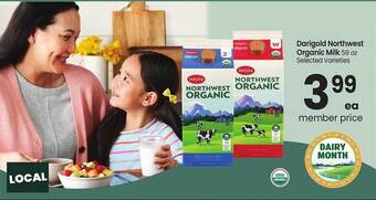 Safeway Darigold Northwest Organic Milk offer