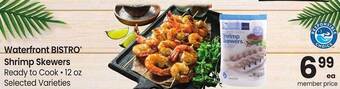 Safeway Waterfront Bistro Shrimp Skewers offer
