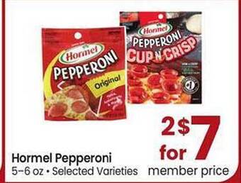 Safeway Hormel Pepperoni offer