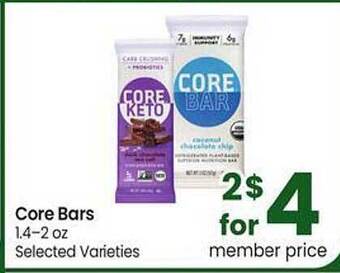Safeway Core Bars offer