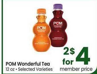 Safeway Pom Wonderful Tea offer