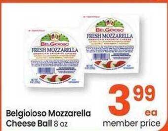 Safeway Belgioioso Mozzarella Cheese Ball offer