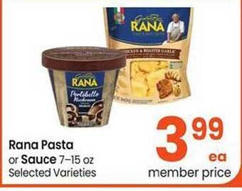Safeway Rana Pasta Or Sauce offer