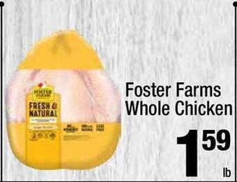 Super King Markets Foster Farms Whole Chicken offer