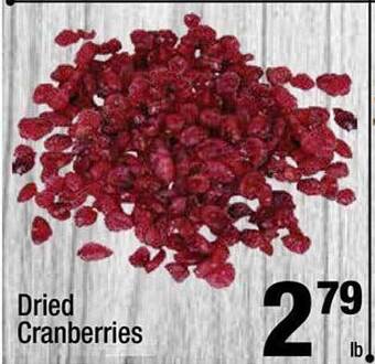 Super King Markets Dried Cranberries offer