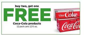 Hy-Vee Cocacola Products offer