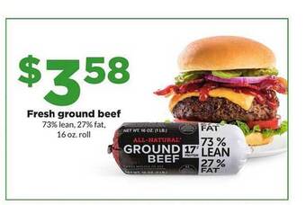Hy-Vee Fresh Ground Beef offer