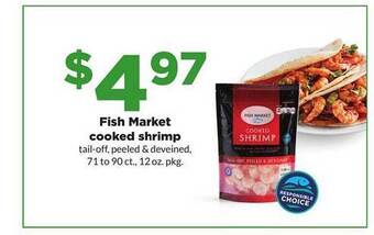 Hy-Vee Fish Market Cooked Shrimp offer