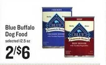 Lowes Foods Blue Buffalo Dog Food offer