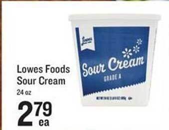 Lowes Foods Lowes Foods Sour Cream offer