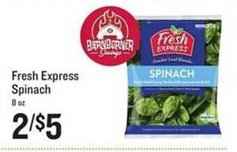Lowes Foods Fresh Express Spinach offer