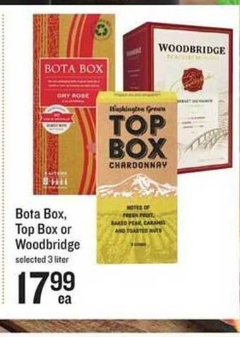 Lowes Foods Bota Box, Top Box Or Woodbridge offer