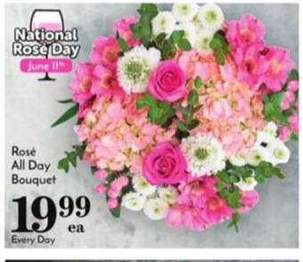 Pavilions Rosé All Day Bouquet offer