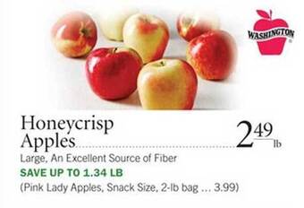 Publix Honeycrisp Apples offer