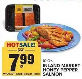 Food Lion Inland Market Honey Pepper Salmon offer