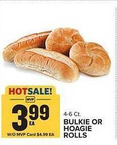 Food Lion Bulkie Or Hoagie Rolls offer