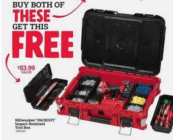 Ace Hardware Milwaukee Packout Impact-resistant Tool Box offer
