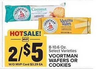 Food Lion Voortman Wafers Or Cookies offer