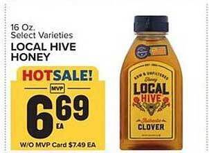 Food Lion Local Hive Honey offer
