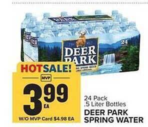 Food Lion Deer Park Spring Water offer