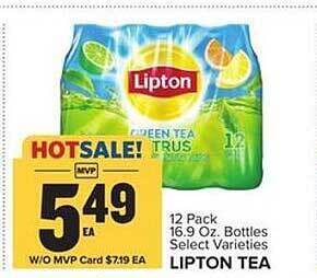 Food Lion Lipton Tea offer