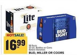 Food Lion Bud, Miller Or Coors offer