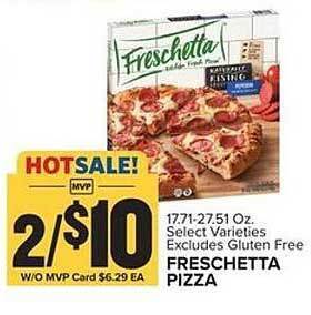 Food Lion Freschetta Pizza offer