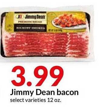 Hy-Vee Jimmy Dean Bacon offer
