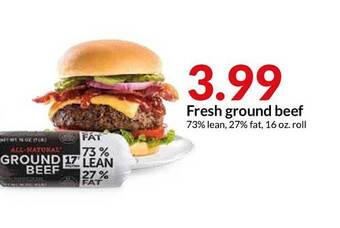 Hy-Vee Fresh Ground Beef offer