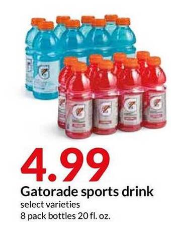 Hy-Vee Gatorade Sports Drink offer