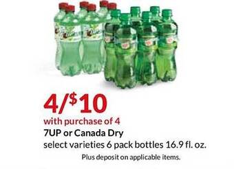 Hy-Vee 7up Or Canada Dry offer