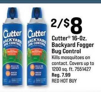 Ace Hardware Cutter 16-oz Backyard Fogger Bug Control offer