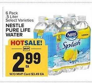 Food Lion Nestle Pure Life Water offer