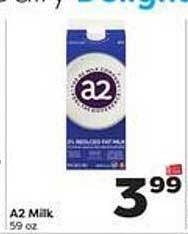 Weis Markets A2 Milk offer