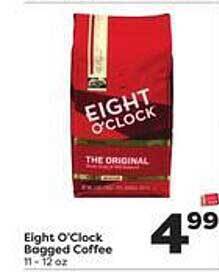 Weis Markets Eight O'clock Bagged Coffee offer