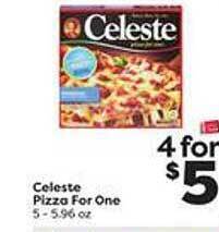 Weis Markets Celeste Pizza For One offer