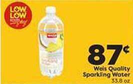 Weis Markets Weis Quality Sparkling Water offer