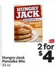 Weis Markets Hungry Jack Pancake Mix offer