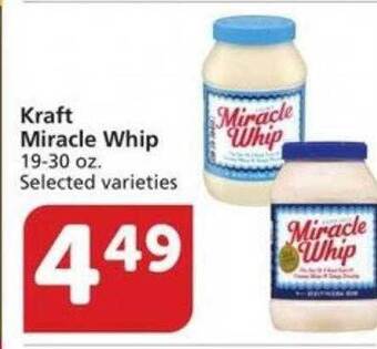 Albertsons Kraft Miracle Whip offer