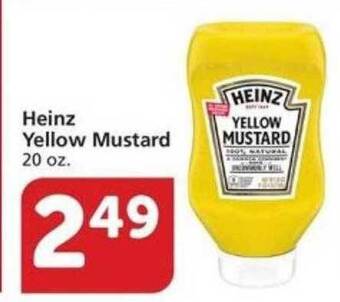 Albertsons Heinz Yellow Mustard offer