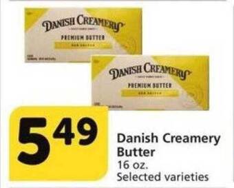 Albertsons Danish Creamery Butter offer
