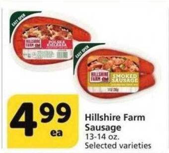 Albertsons Hillshire Farm Sausage offer