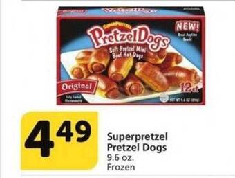 Albertsons Superpretzel Pretzel Dogs offer
