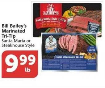Albertsons Bill Bailey's Marinated Tri-tip offer