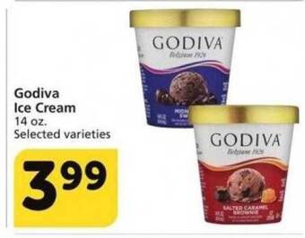 Albertsons Godiva Ice Cream offer