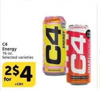 Albertsons C4 Energy offer