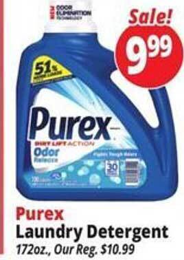 Ocean State Job Lot Purex Laundry Detergent offer