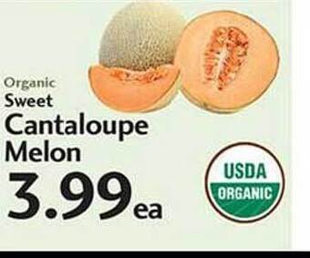 Sunset Foods Sweet Cantaloupe Melon offer