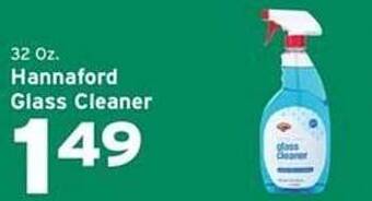 Hannaford Hannaford Glass Cleaner offer
