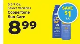 Hannaford Coppertone Sun Care offer